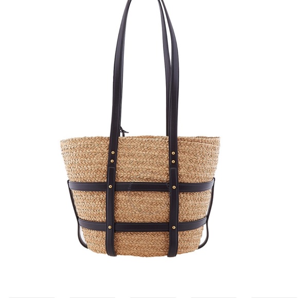 YSL Saint Laurent Medium Raffia Bag - Picture 3 of 7